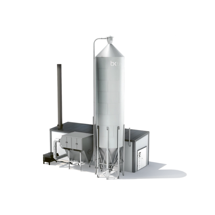 BKtech BioDuo Energiezentrale